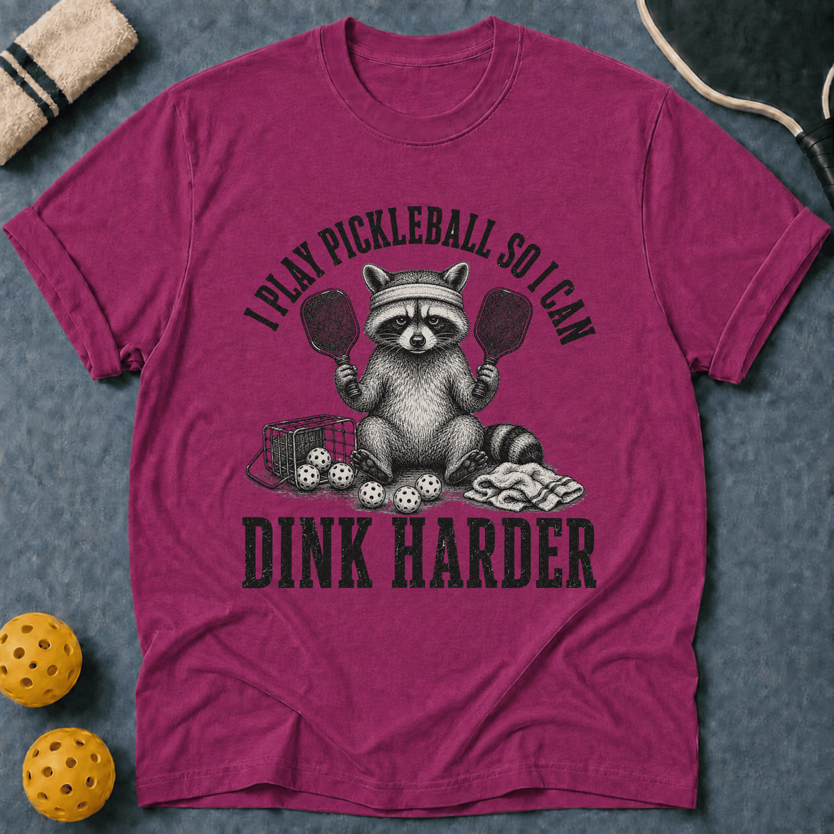 Raccoon Cartoon T-Shirt