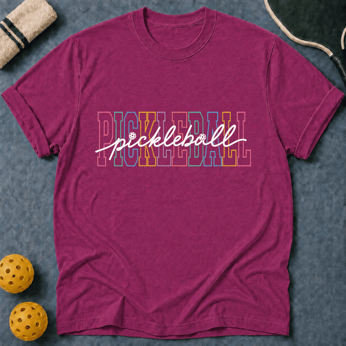 Pastel Pickleball T-Shirt