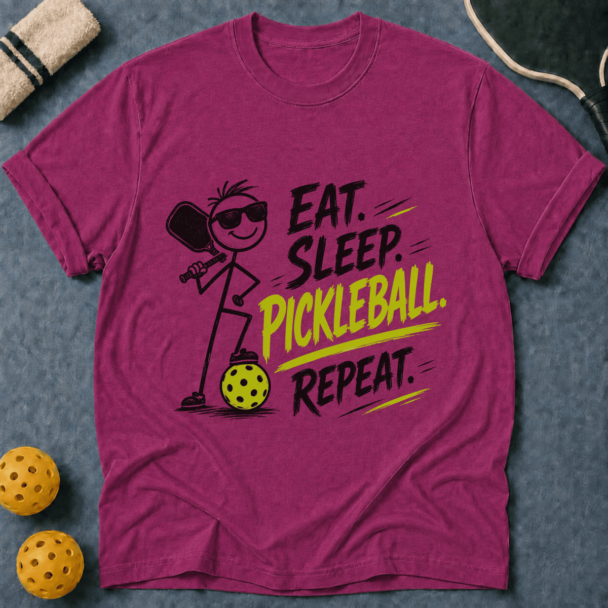 Eat Sleep Pickleball T-Shirt