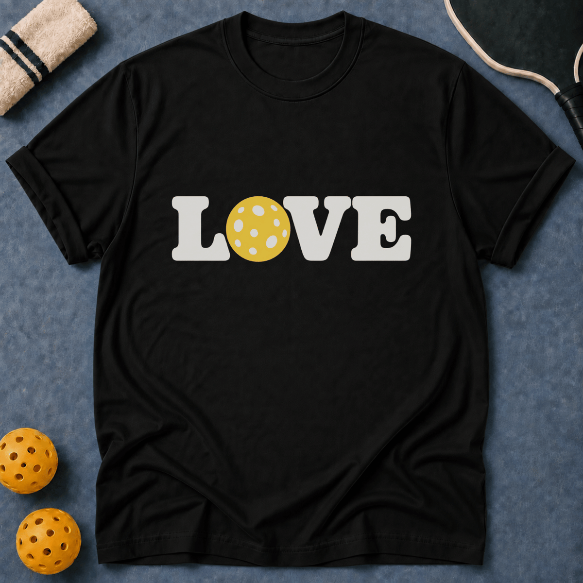 Love Pickleball Ball T-Shirt