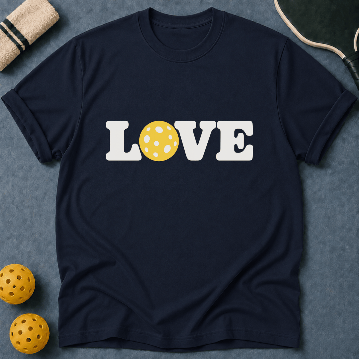 Love Pickleball Ball T-Shirt