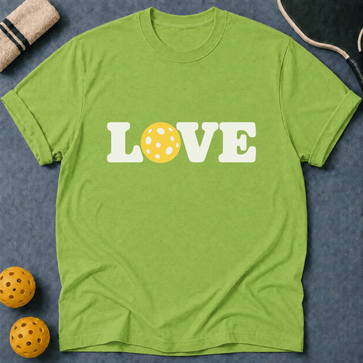 Love Pickleball Ball T-Shirt