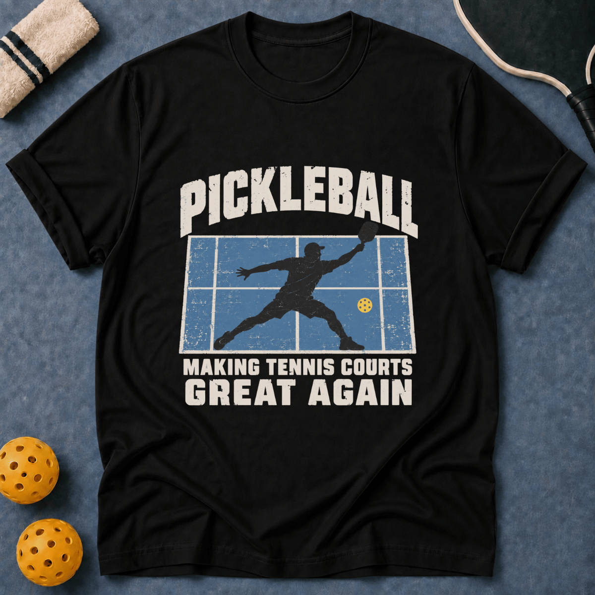 Making Tennis Courts Great Again T-Shirt
