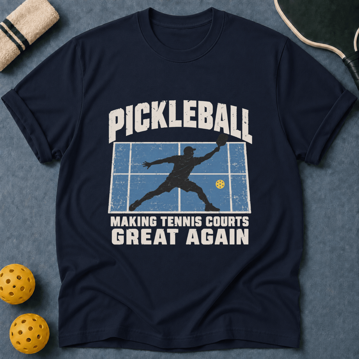 Making Tennis Courts Great Again T-Shirt