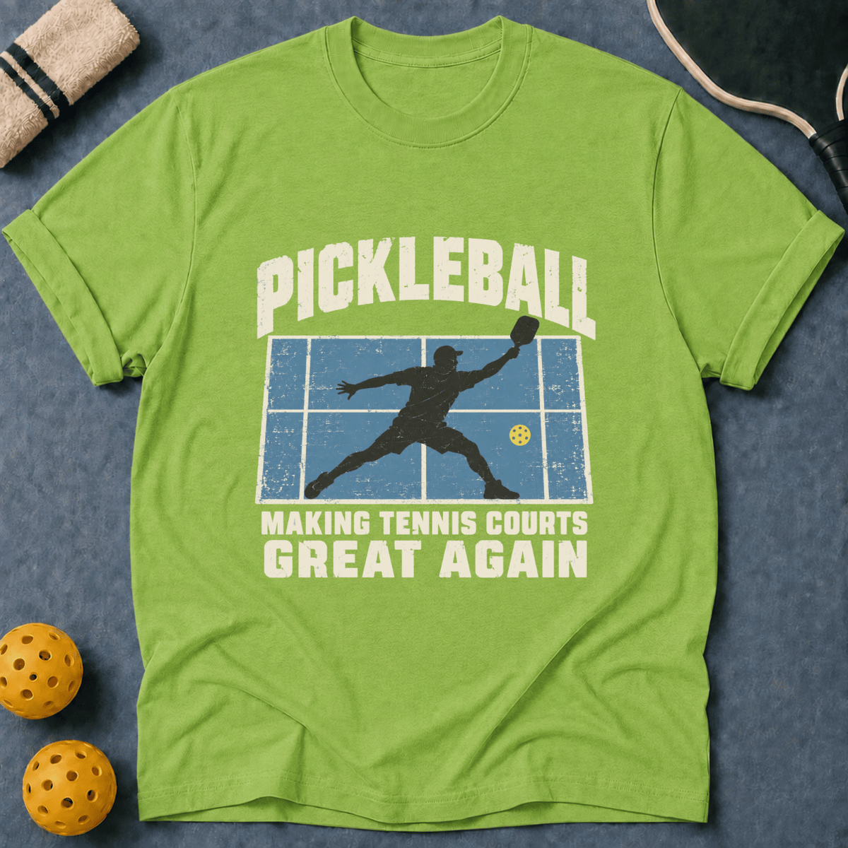 Making Tennis Courts Great Again T-Shirt