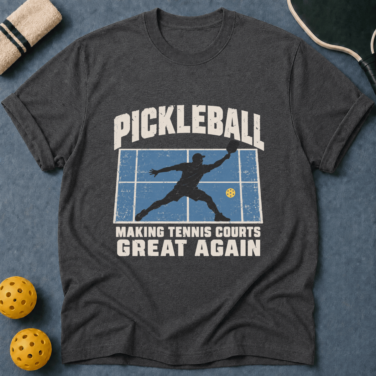Making Tennis Courts Great Again T-Shirt