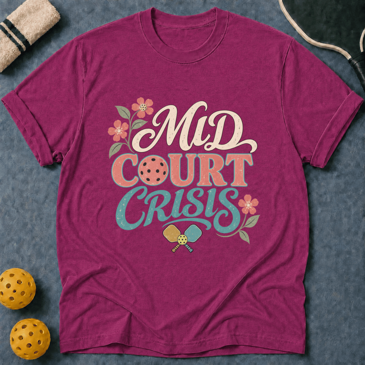 Mid Court Crisis T-Shirt