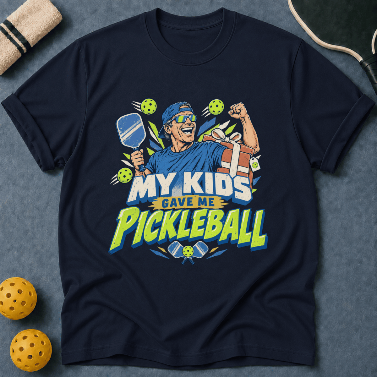 My Kids Gave Me Pickleball T-Shirt