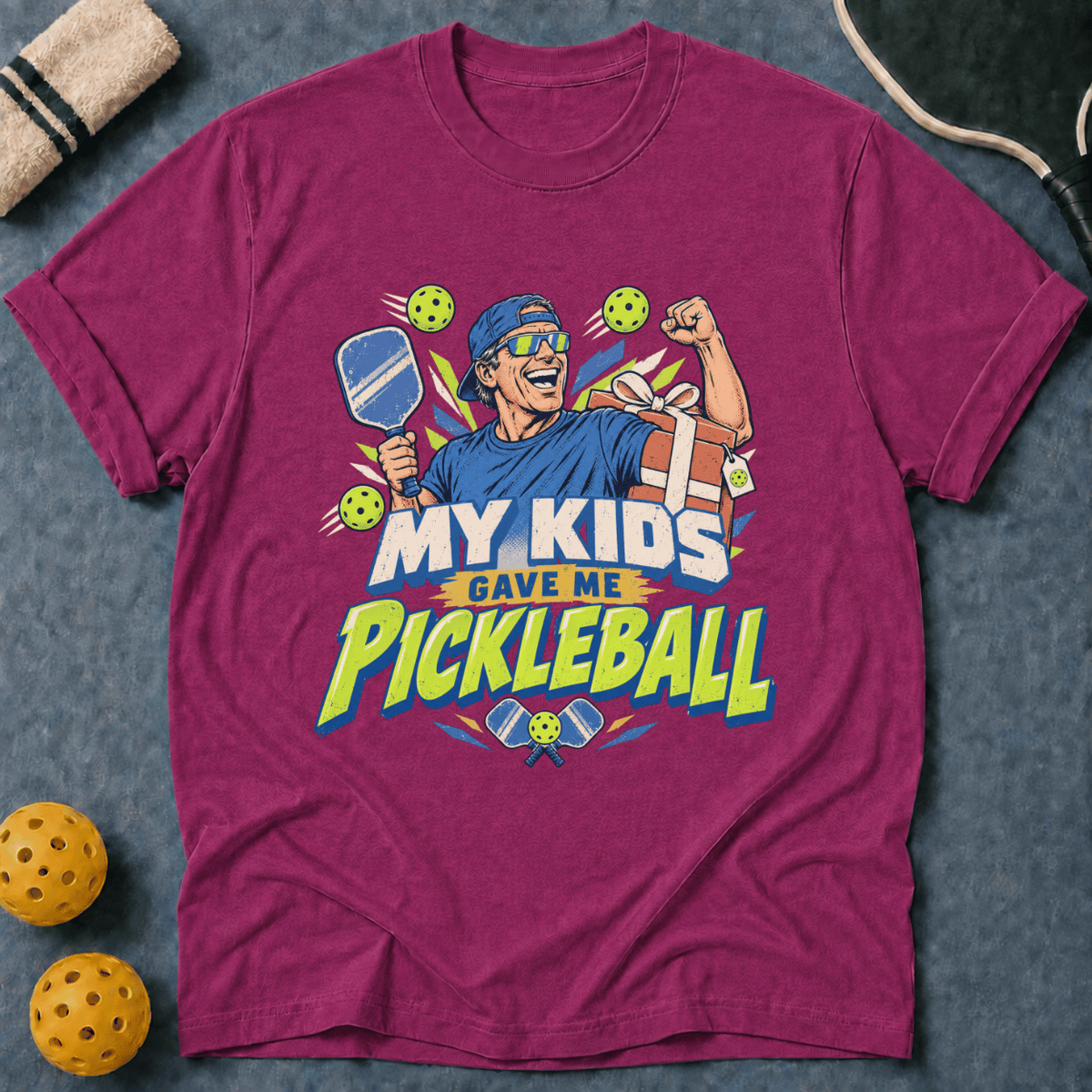 My Kids Gave Me Pickleball T-Shirt