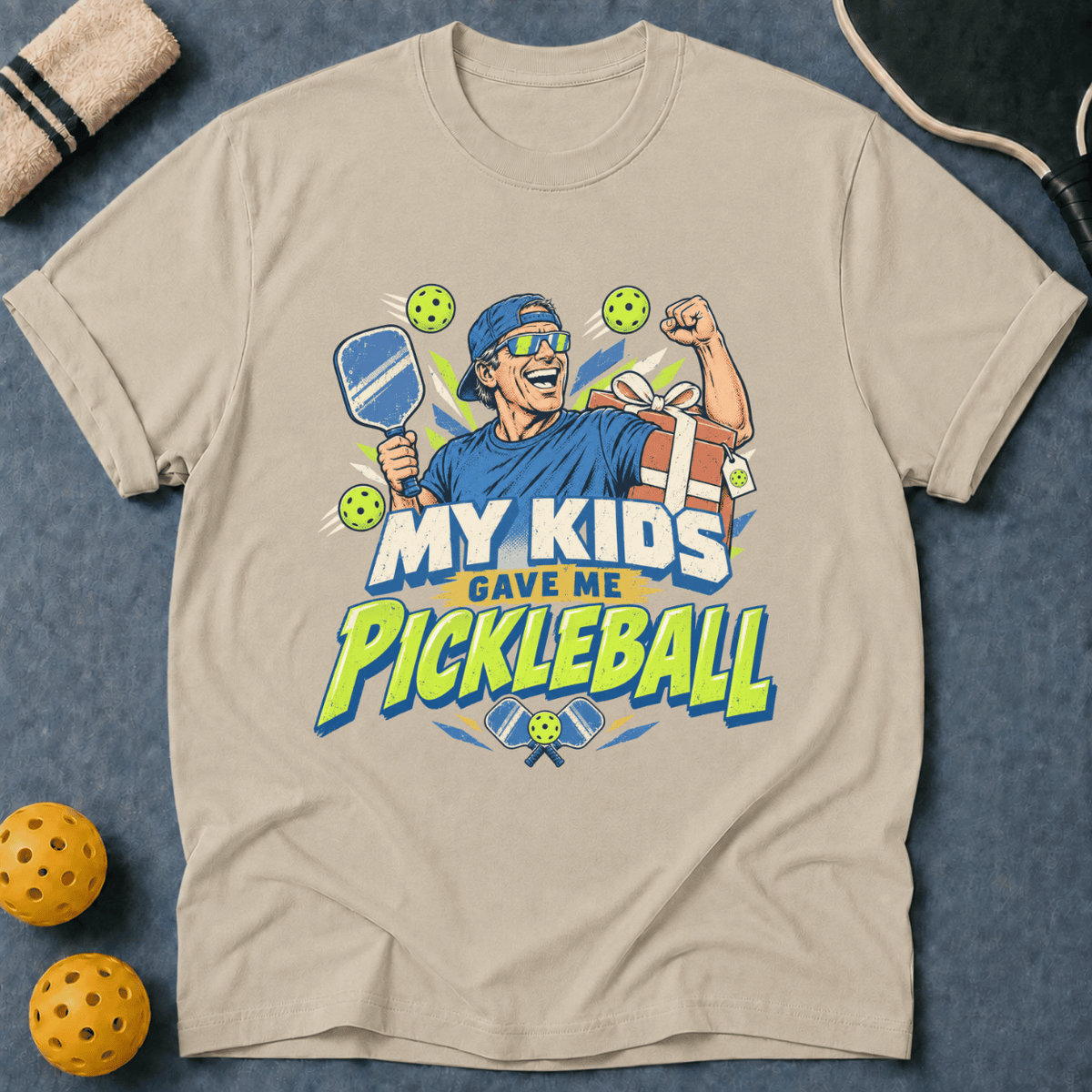 My Kids Gave Me Pickleball T-Shirt