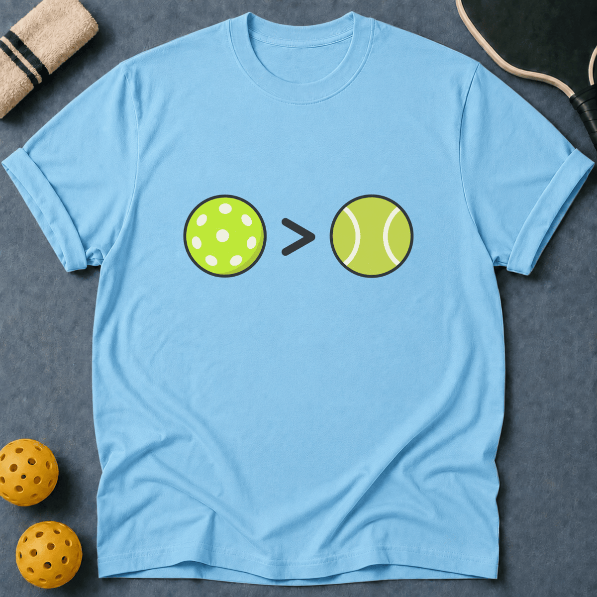 Greater Than Tennis T-Shirt