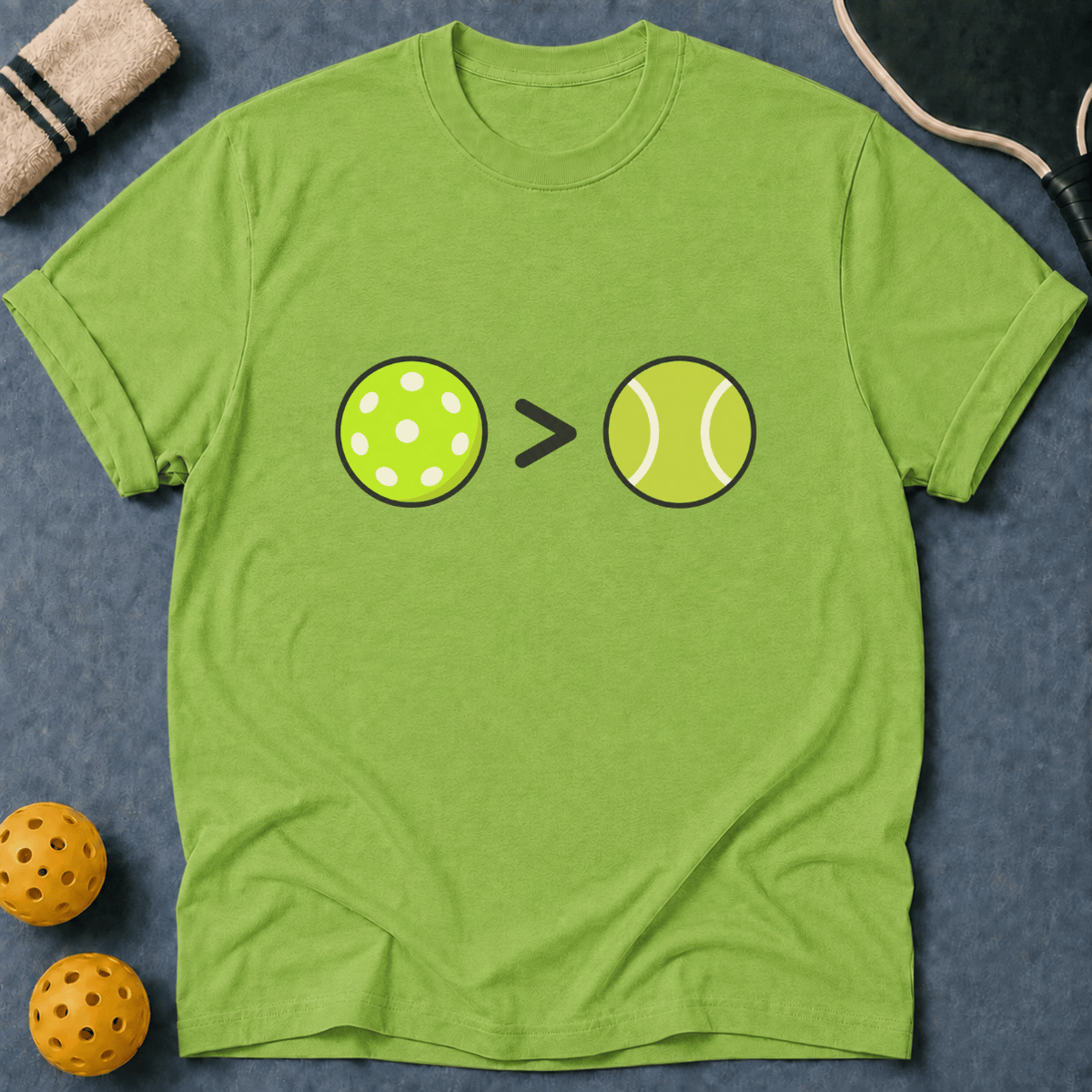 Greater Than Tennis T-Shirt