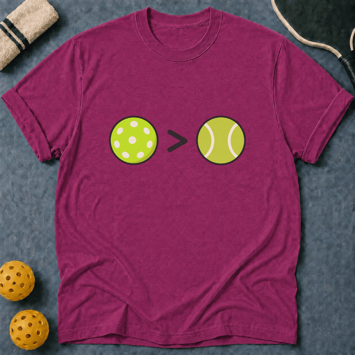 Greater Than Tennis T-Shirt