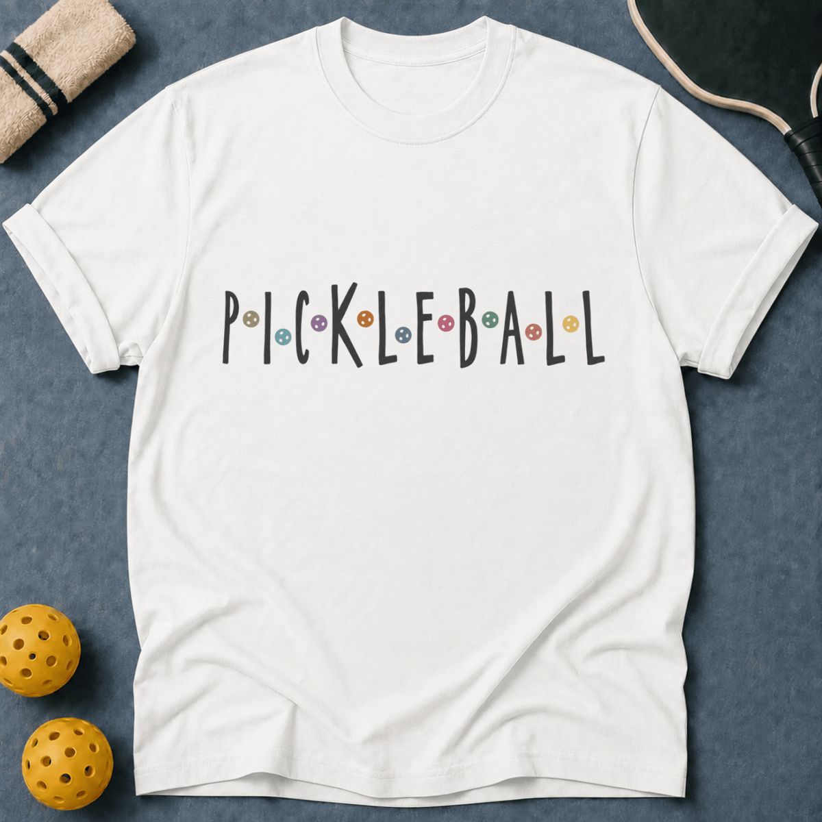 Pickleball Lettering T-Shirt