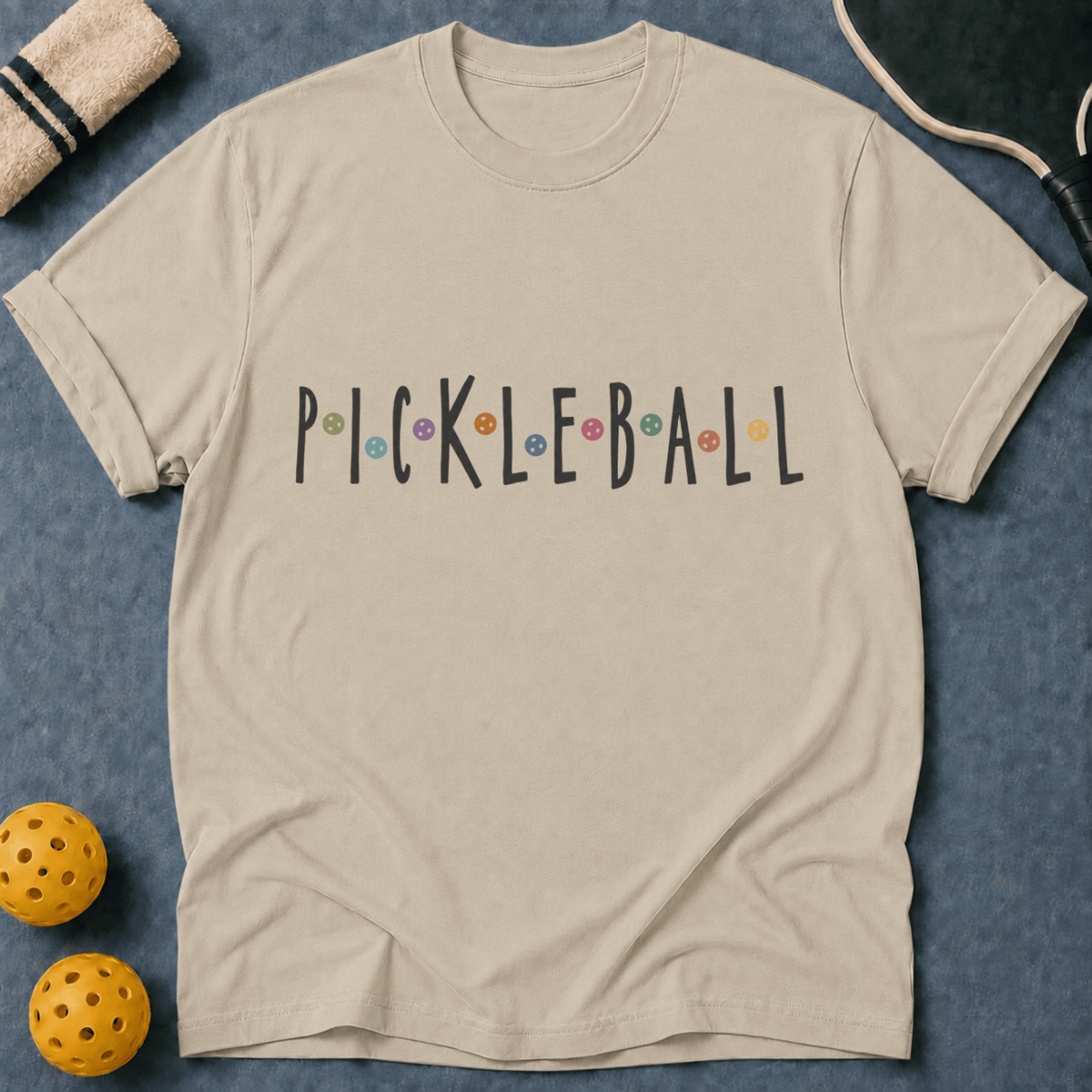 Pickleball Lettering T-Shirt