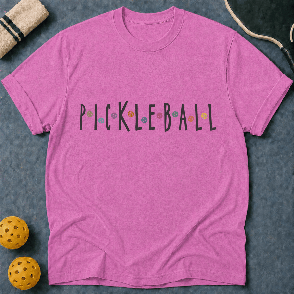 Pickleball Lettering T-Shirt