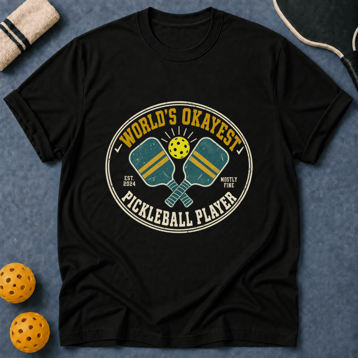 Worlds Okayest Player T-Shirt