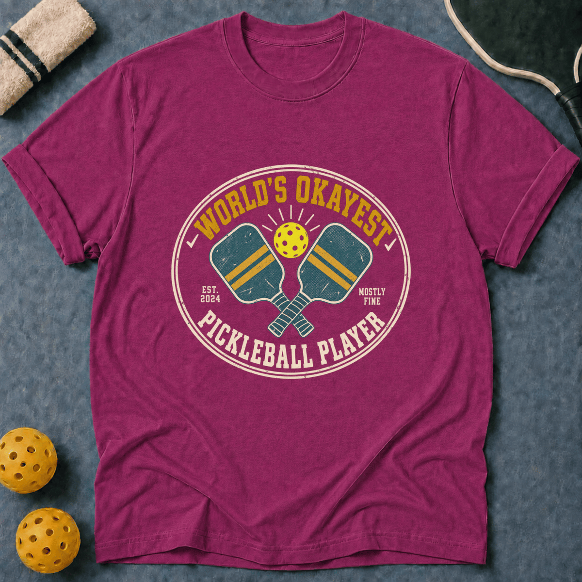Worlds Okayest Player T-Shirt
