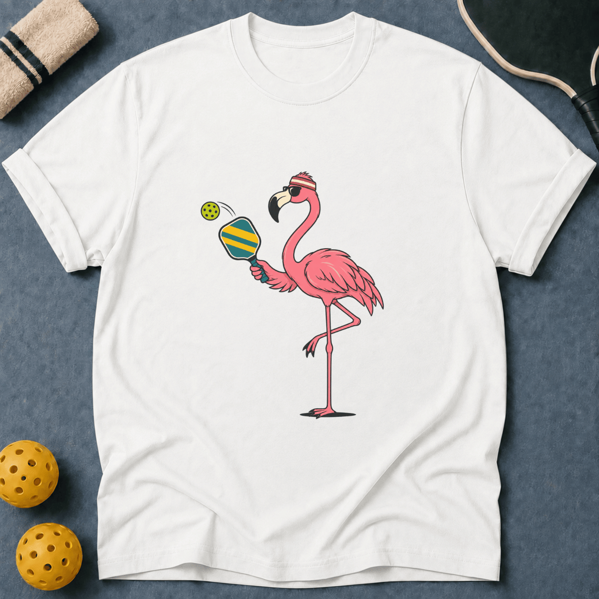 Flamingo Player T-Shirt