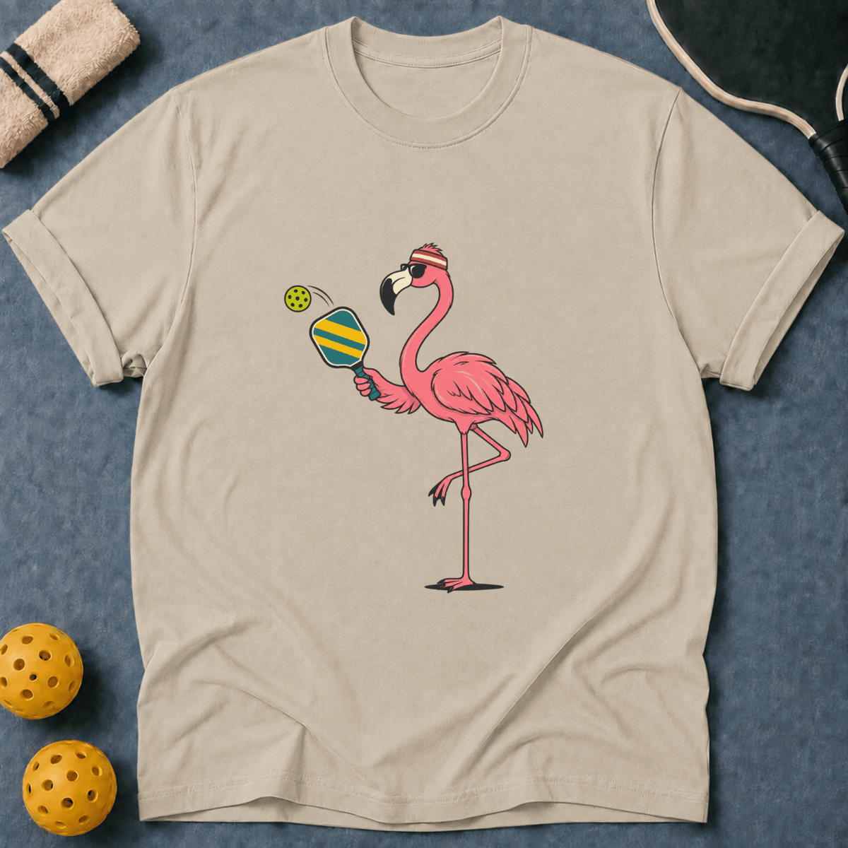 Flamingo Player T-Shirt