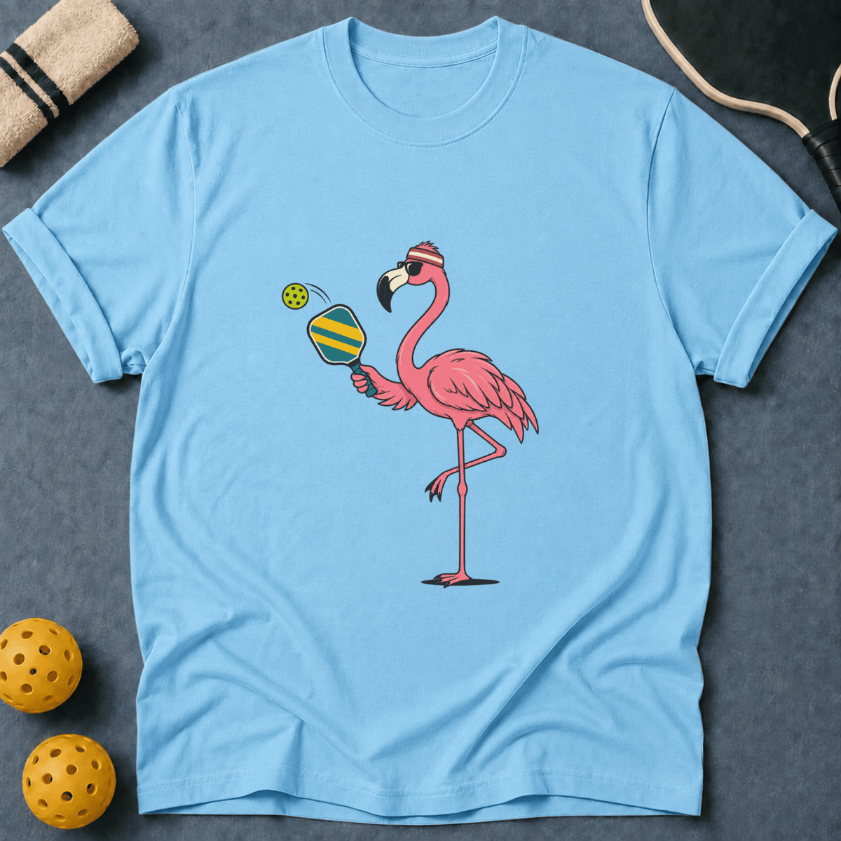 Flamingo Player T-Shirt