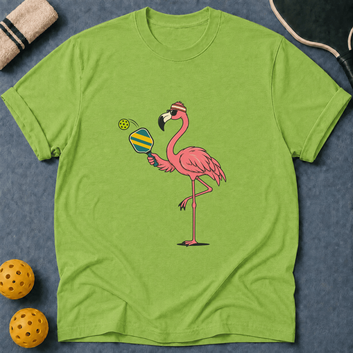 Flamingo Player T-Shirt