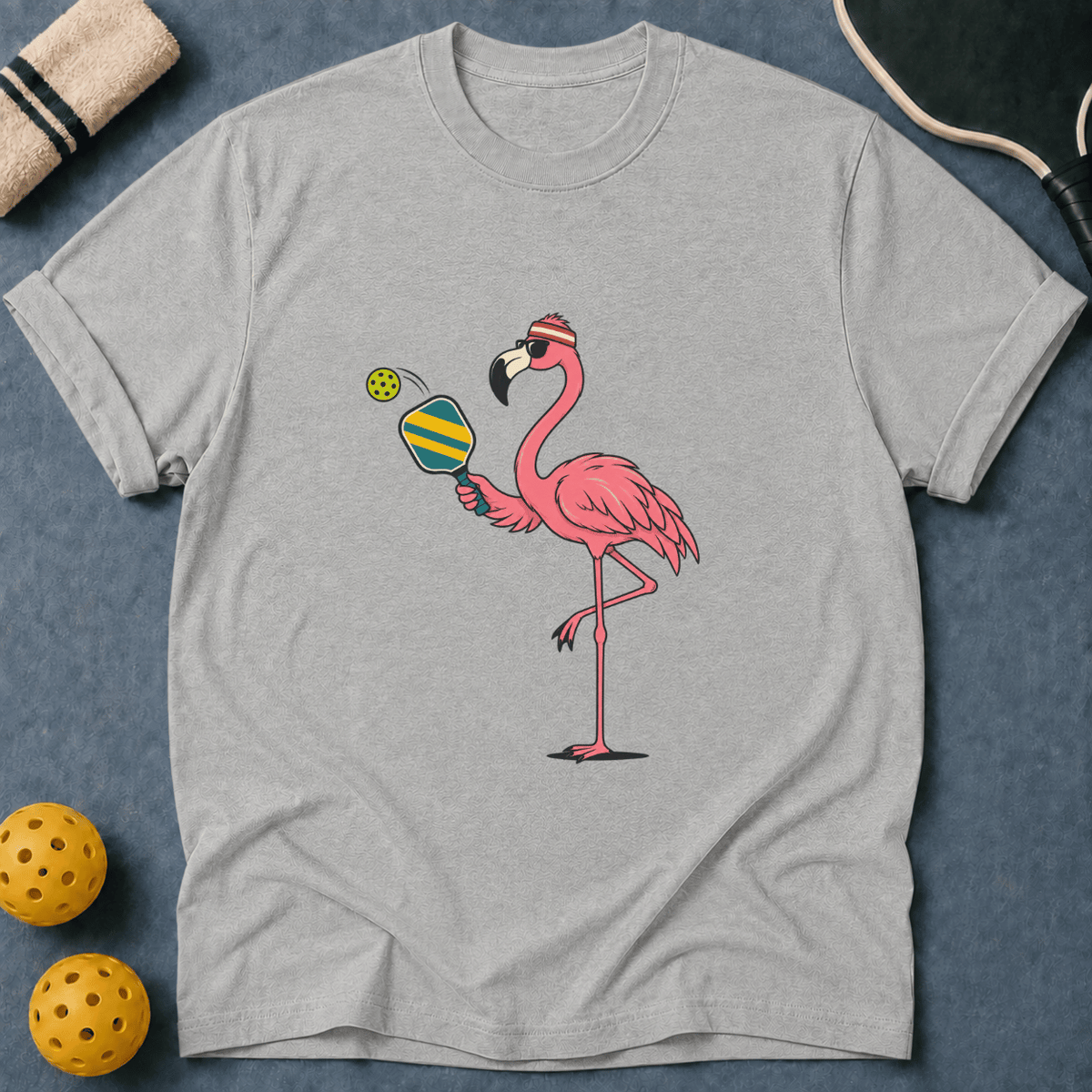 Flamingo Player T-Shirt