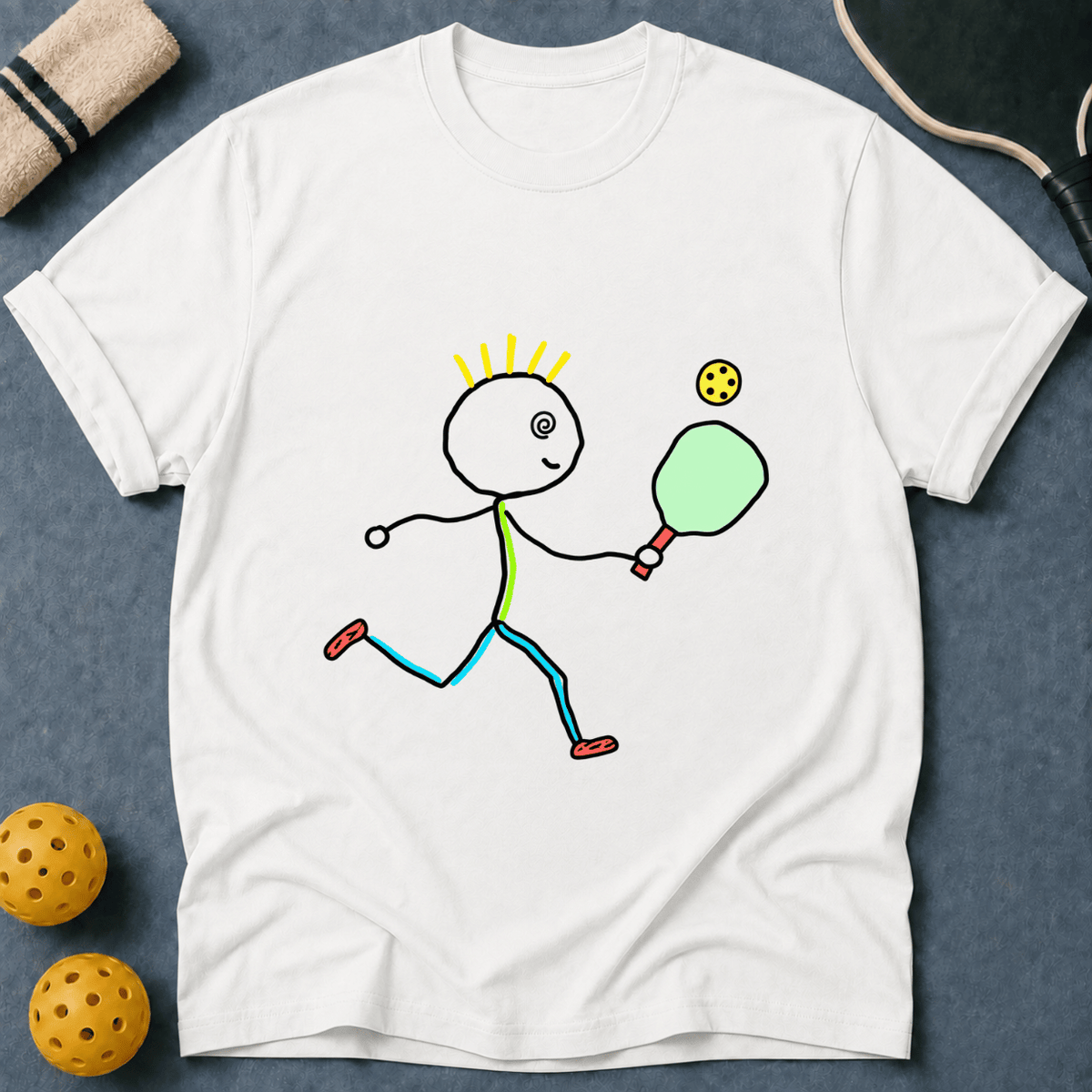 Stick Figure Player T-Shirt