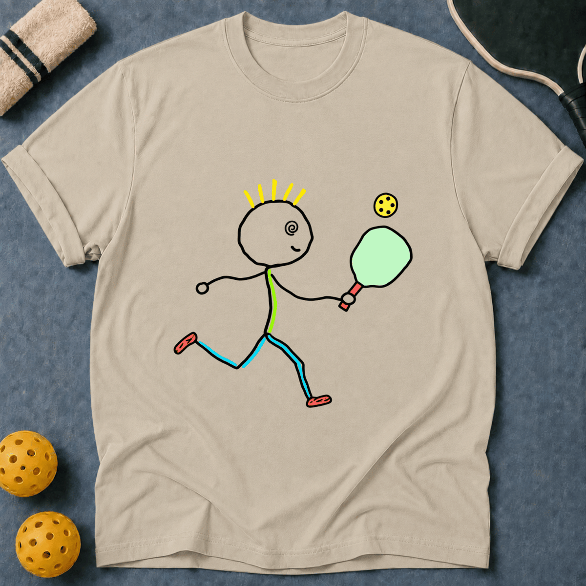 Stick Figure Player T-Shirt