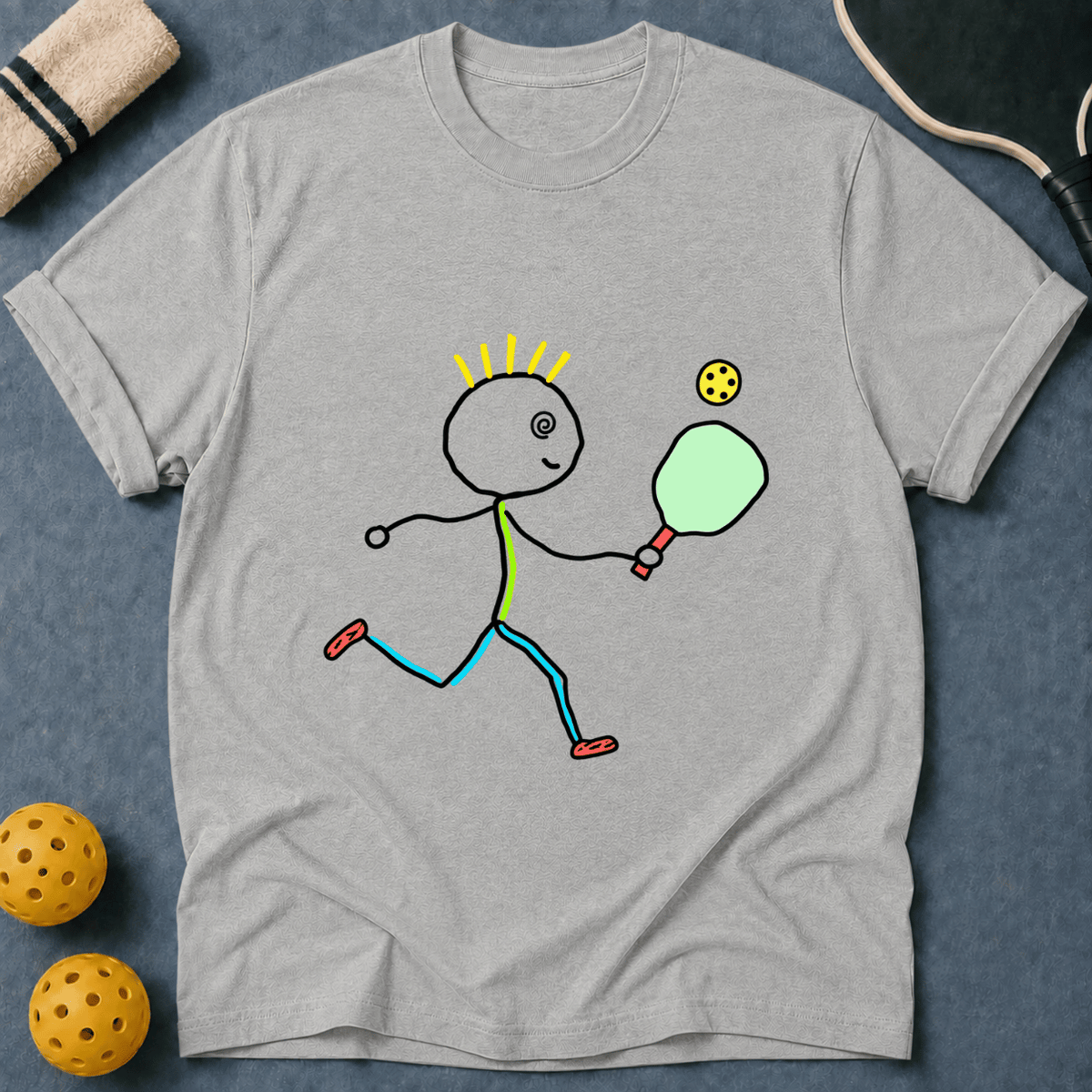 Stick Figure Player T-Shirt