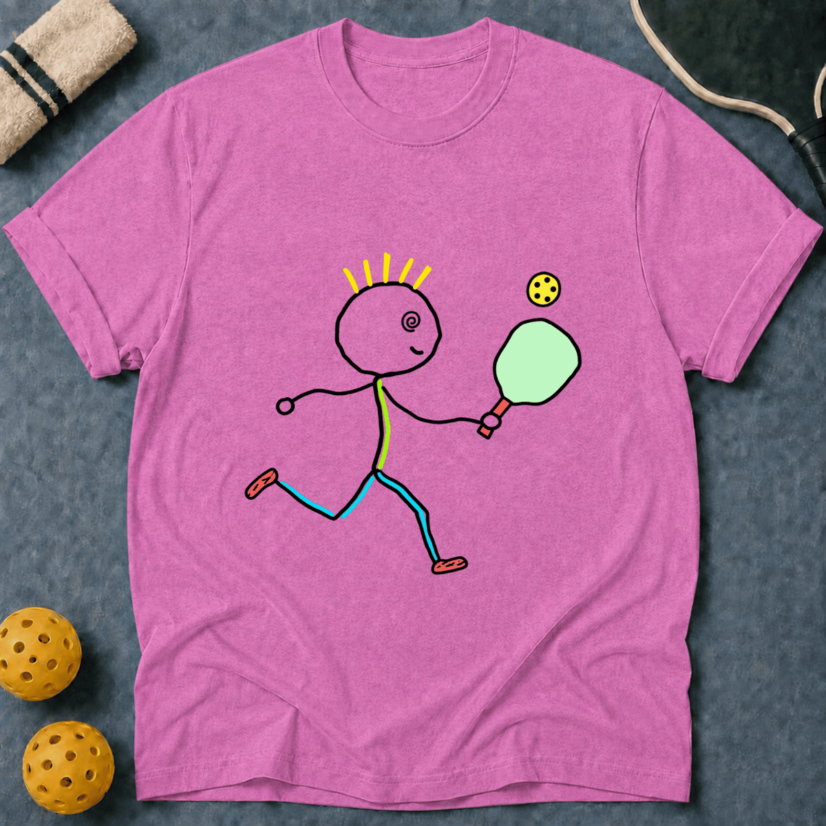 Stick Figure Player T-Shirt