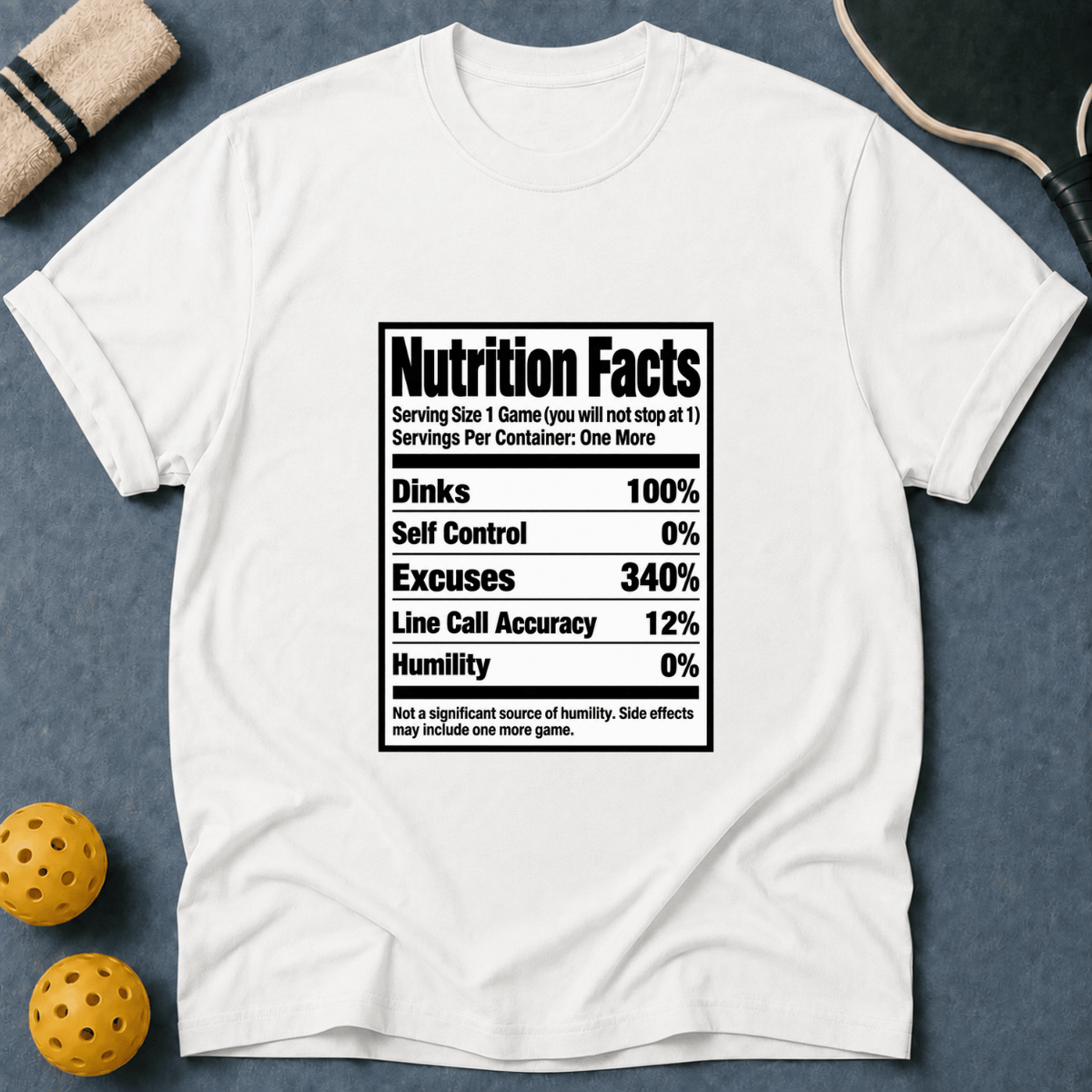 Nutrition Facts Retro T-Shirt