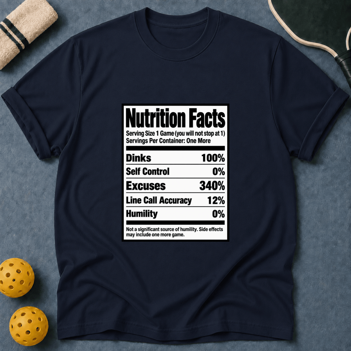 Nutrition Facts Retro T-Shirt