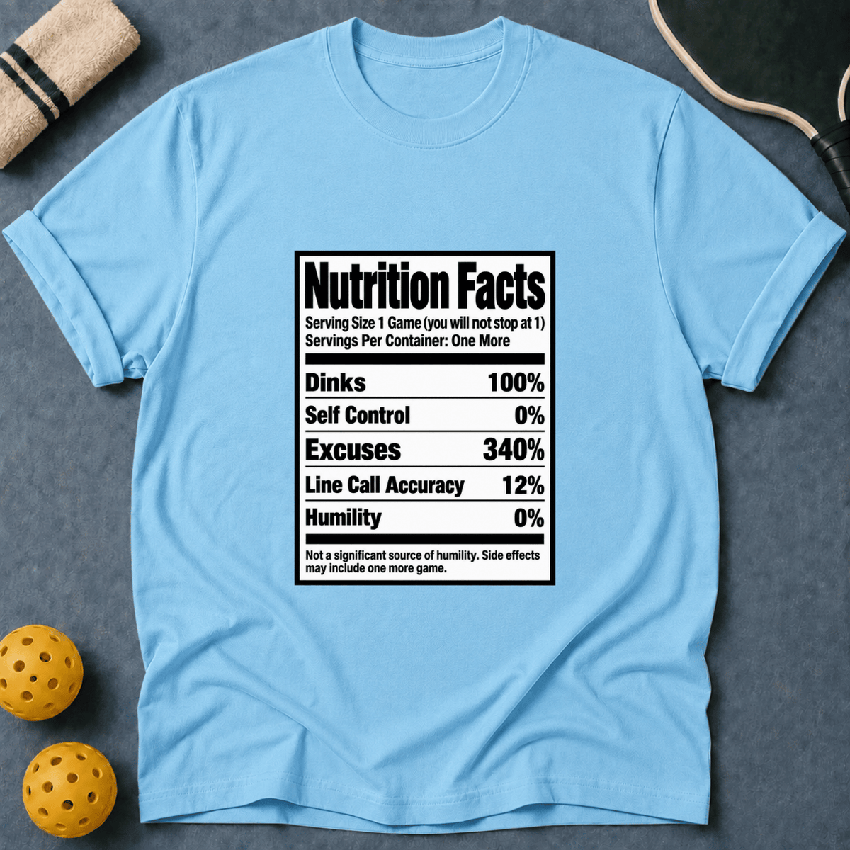 Nutrition Facts Retro T-Shirt