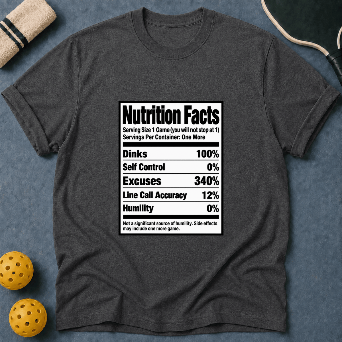 Nutrition Facts Retro T-Shirt