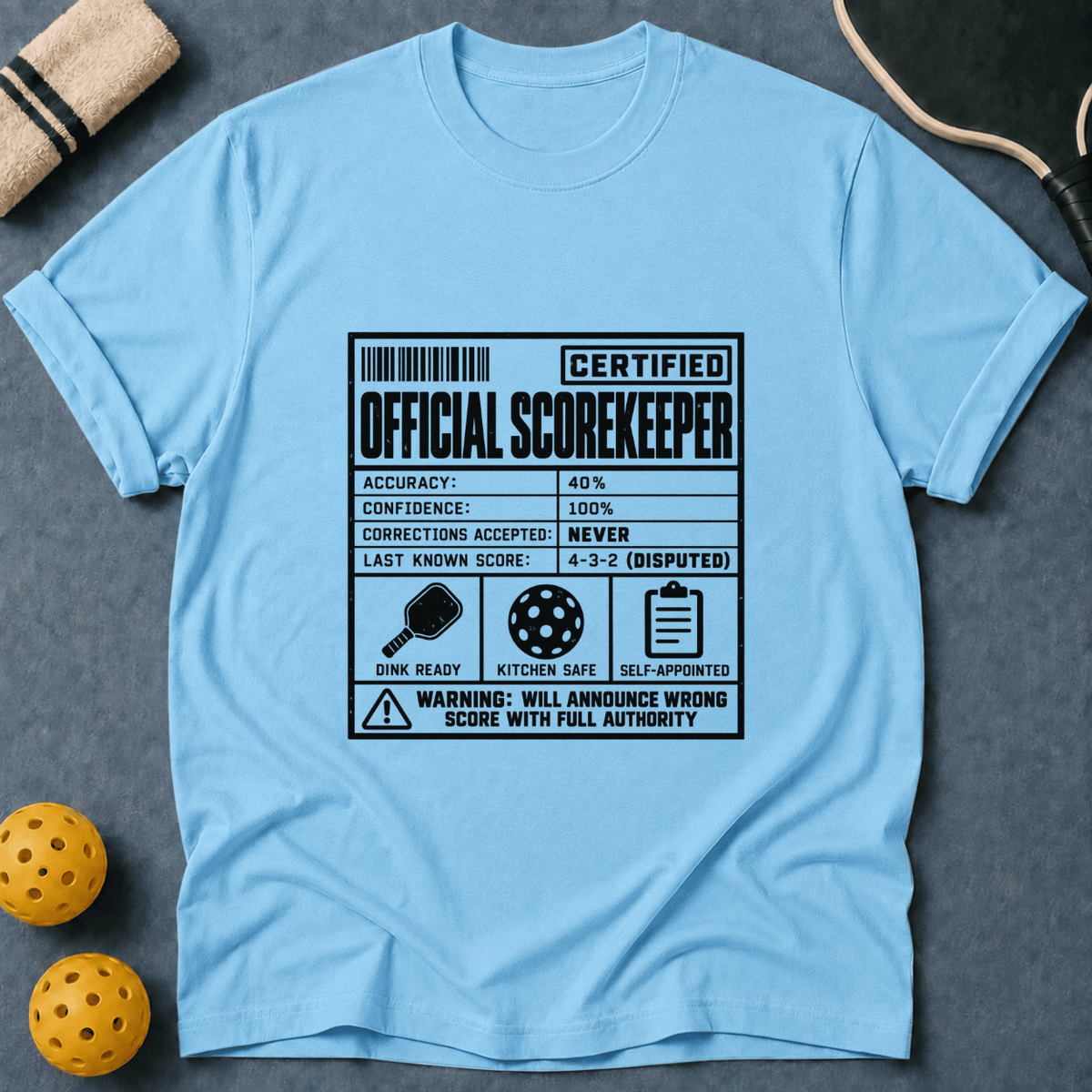 Official Scorekeeper T-Shirt