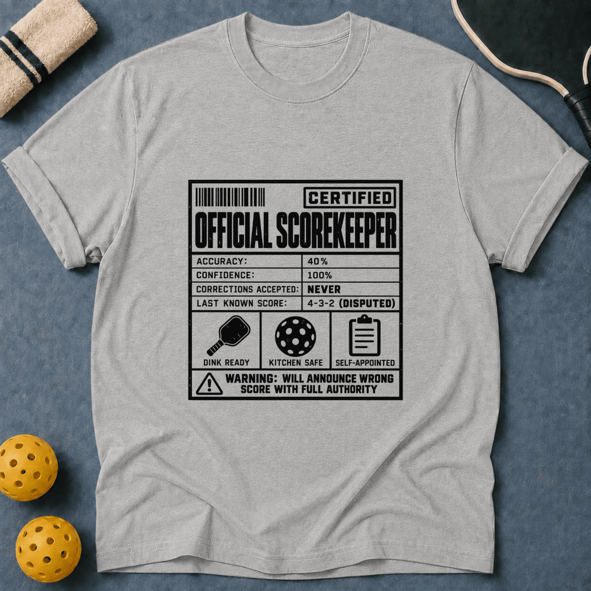 Official Scorekeeper T-Shirt