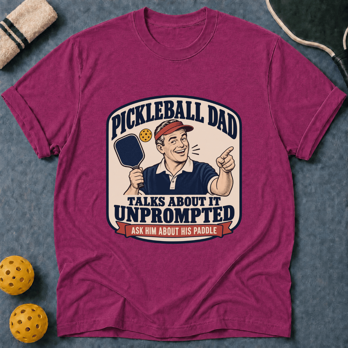 Pickleball Dad T-Shirt
