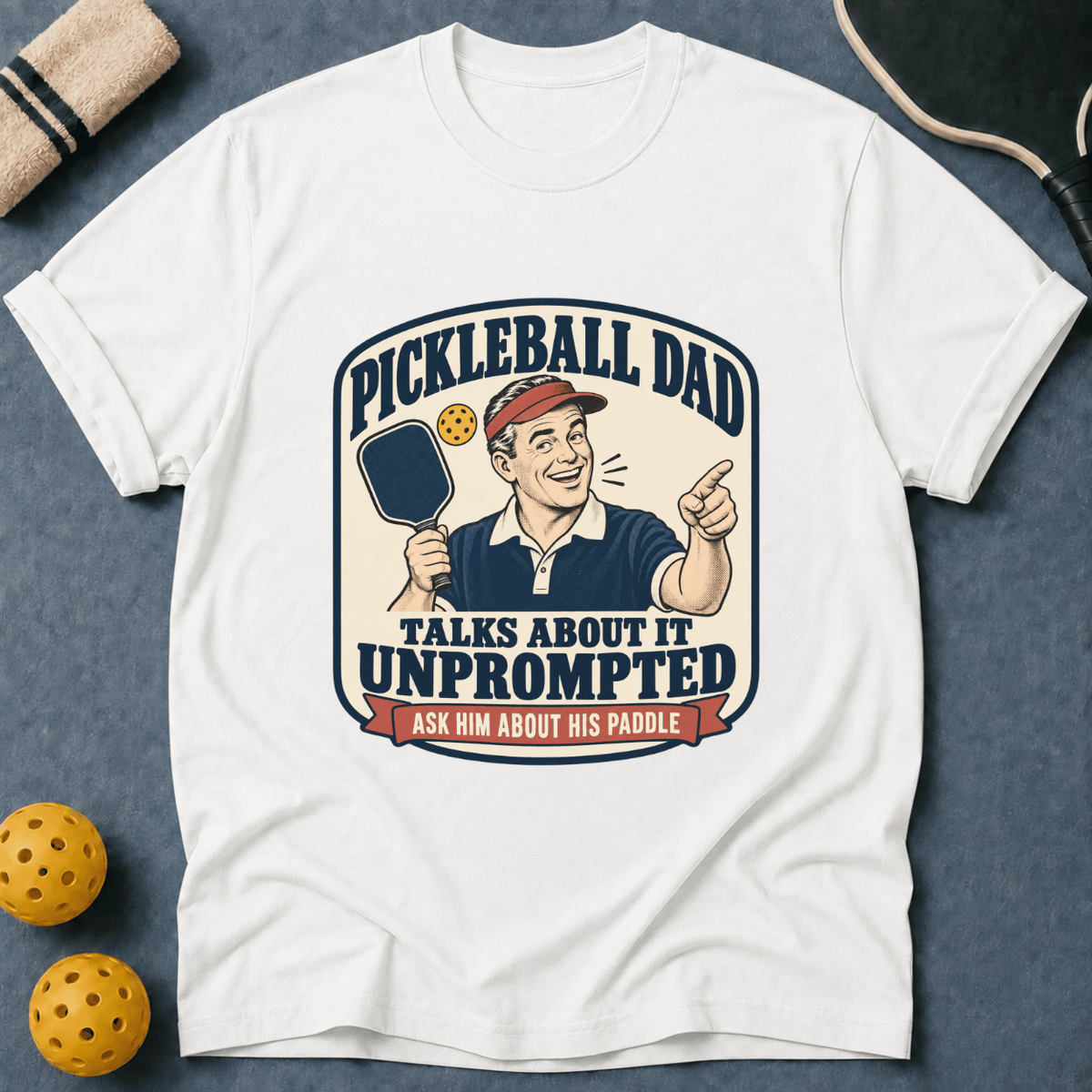 Pickleball Dad T-Shirt