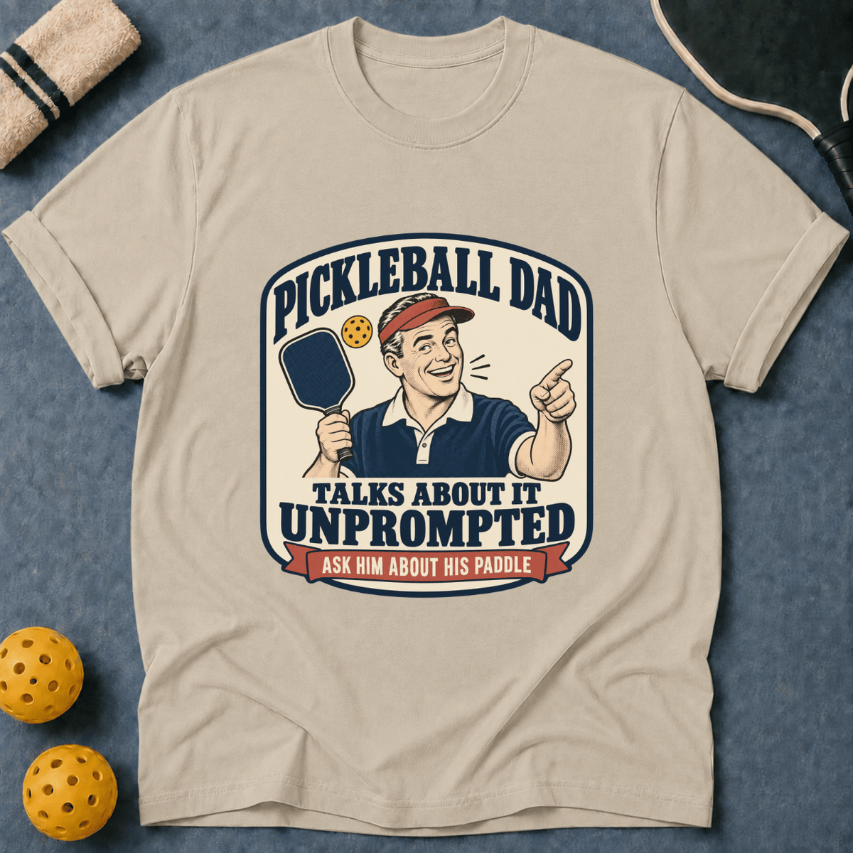 Pickleball Dad T-Shirt