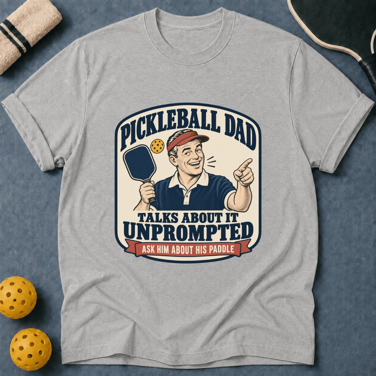 Pickleball Dad T-Shirt