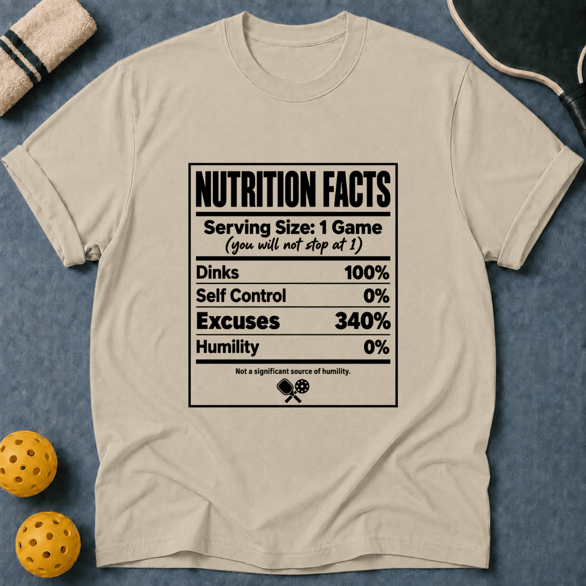 Nutrition Facts T-Shirt