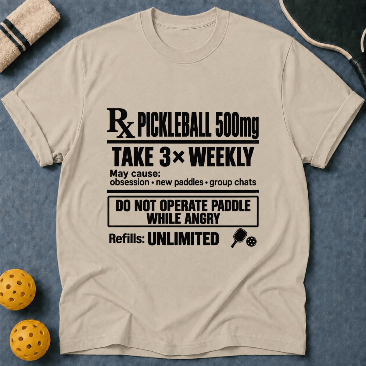 Pickleball Prescription T-Shirt