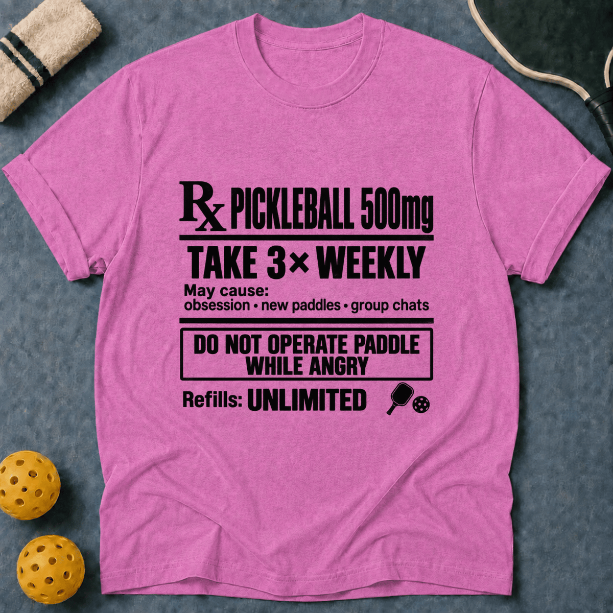Pickleball Prescription T-Shirt
