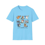 Kawaii Cat Pickleball Club T-Shirt