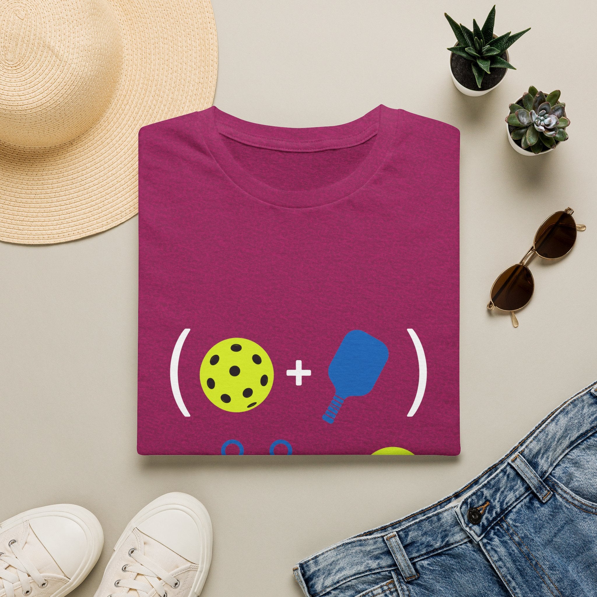 Pickleball + Friends = Happy T-Shirt