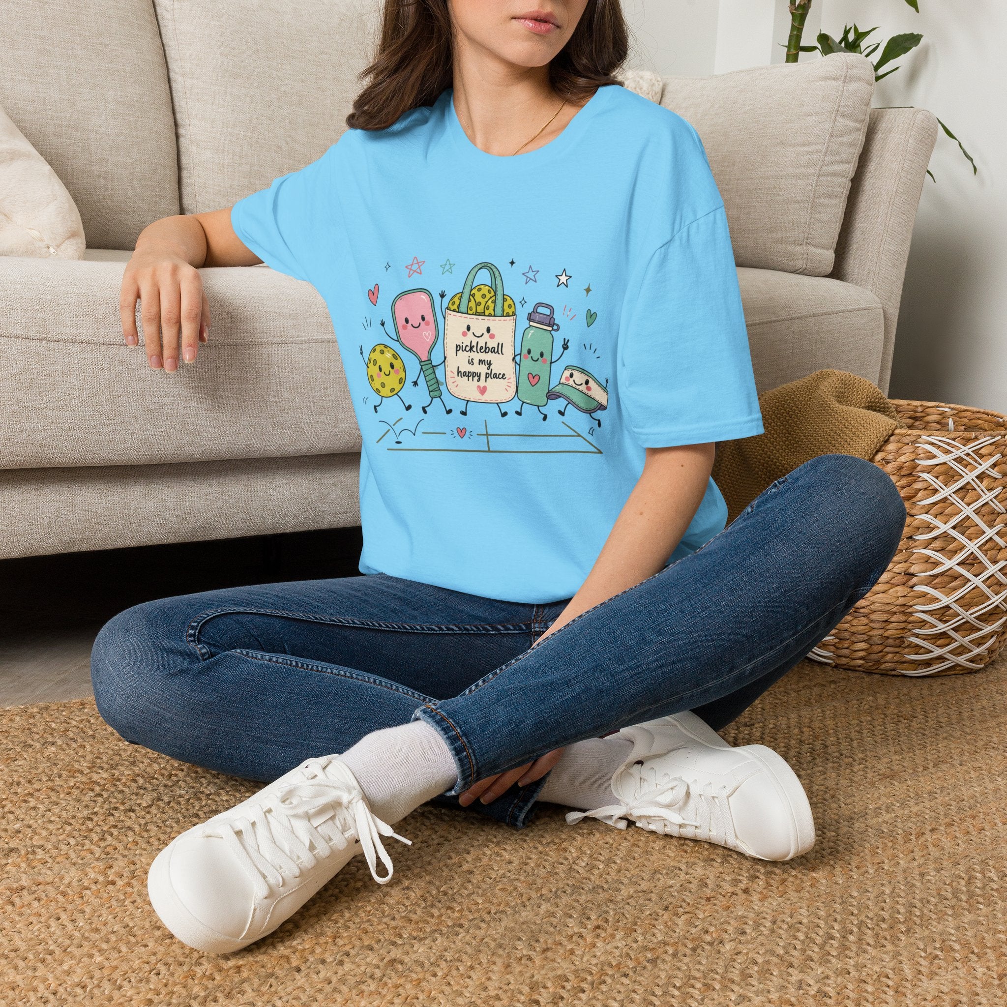 The Court Is My Happy Place T-Shirt