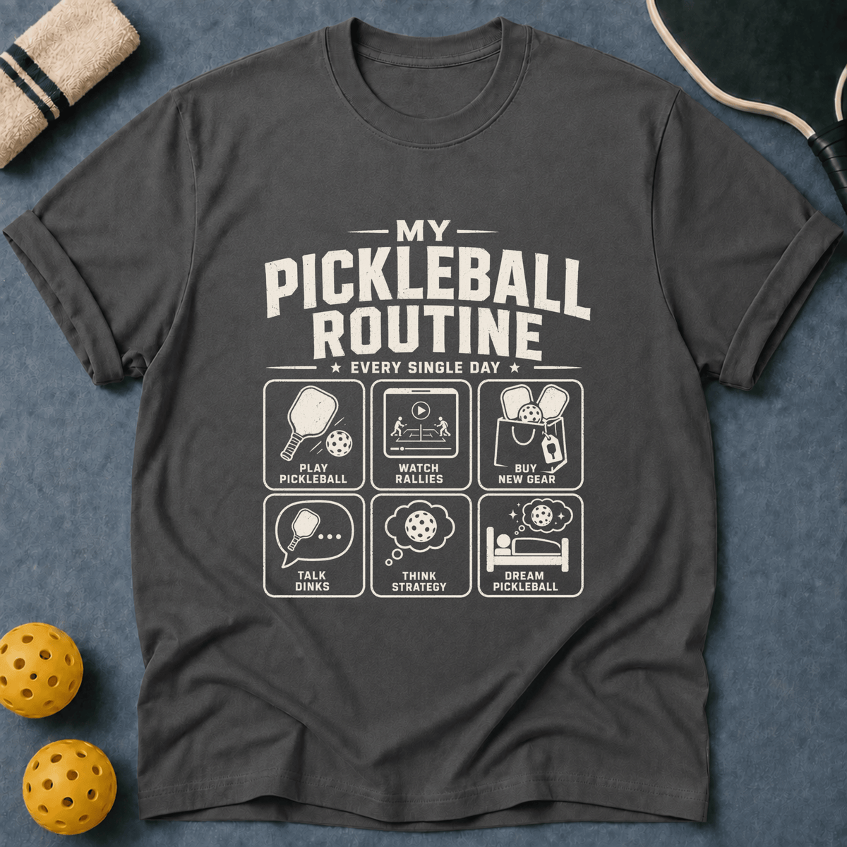 My Pickleball Routine T-Shirt