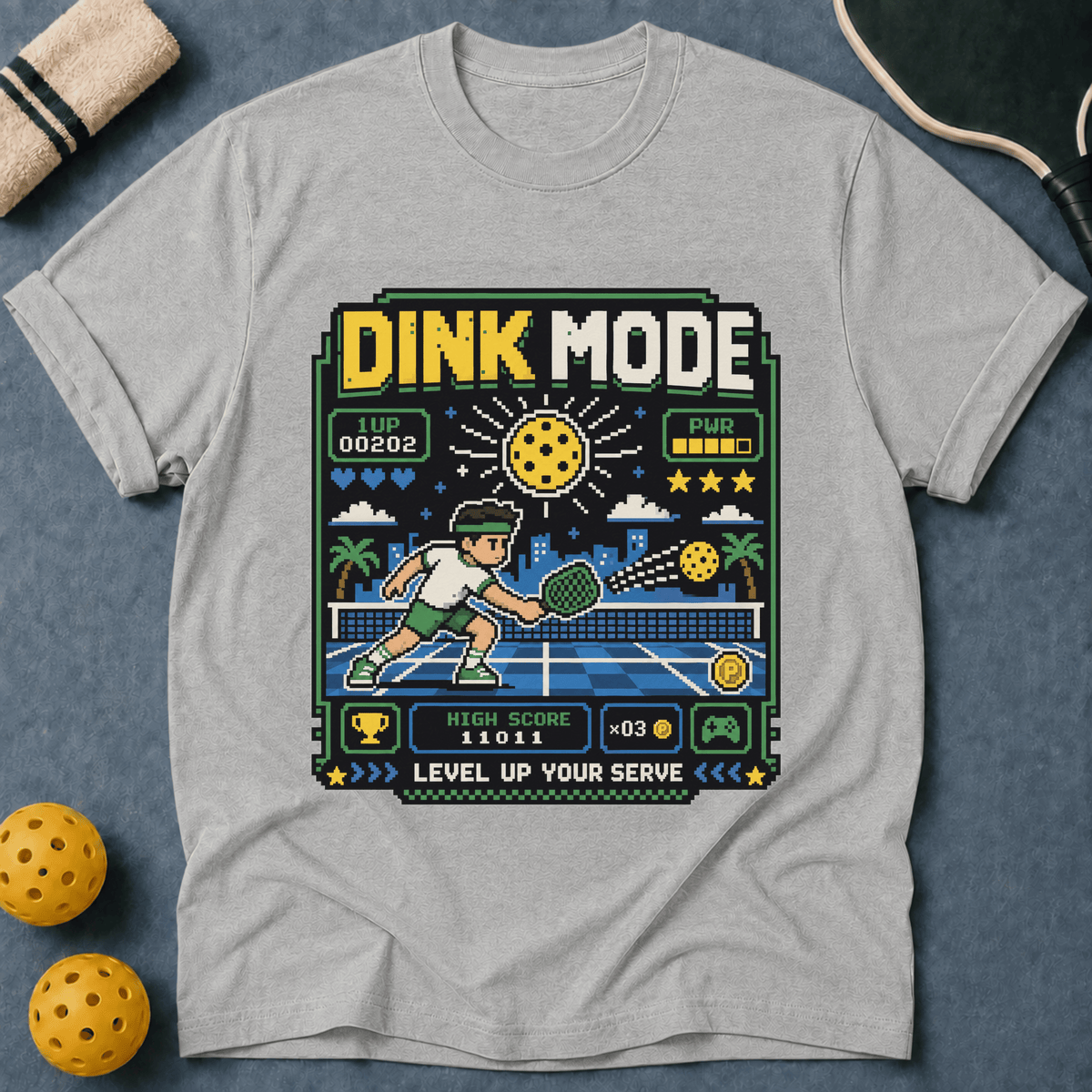 Dink Mode 8-Bit T-Shirt