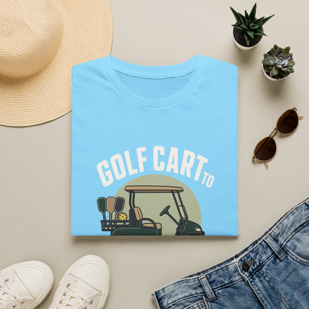 Golf Cart To Pickleball T-Shirt